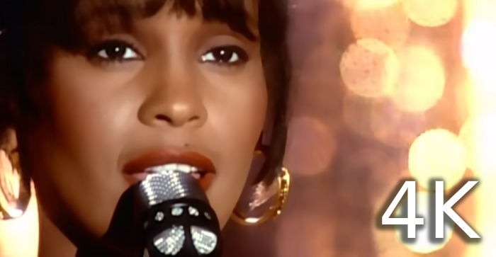 I Will Always Love You'' music video by Whitney Houston available in 4K  version